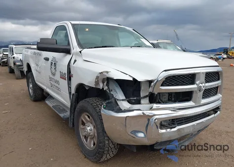2015 Ram 2500 Tradesman из США, поврежденный, VIN 3C6LR5AT0FG646241